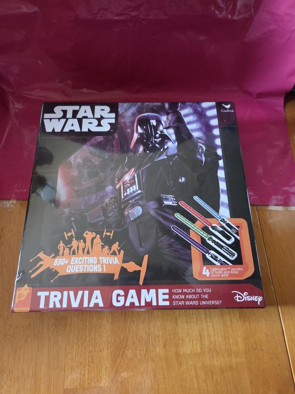 STAR WARS Trivia Game Cardinal Board Game FACTORY SEALED Lucasfilms Disney